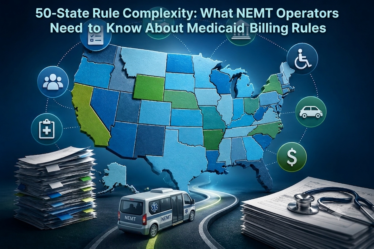 50-State Rule Complexity: What NEMT Operators Need to Know About Medicaid Billing Rules